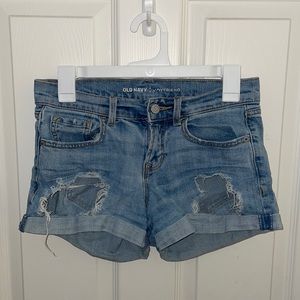Old Navy Light Wash Blue Jean Shorts